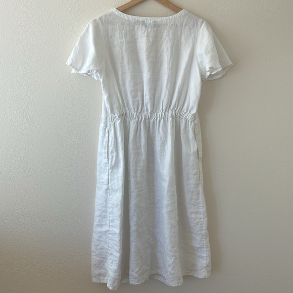 Lands' End 100% linen dress - Picture 7 of 8